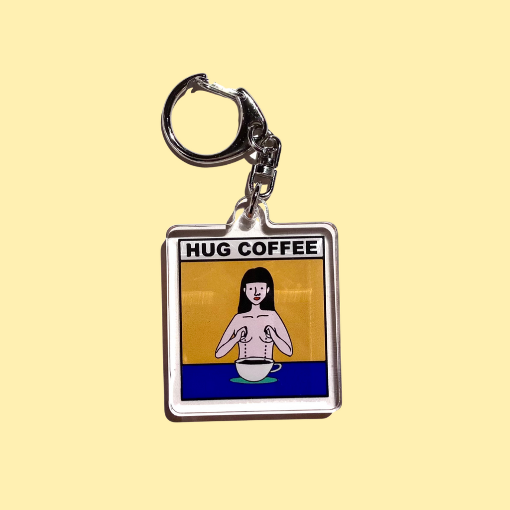 ＼再入荷／【おっぱい】 Design by MIDORI　アクリルキーホルダー