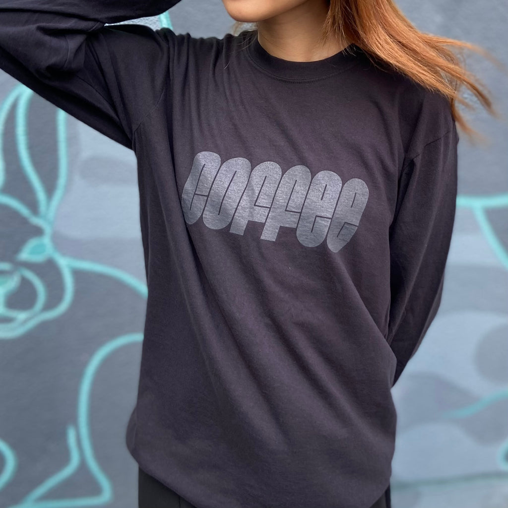 【限定販売】"coffee" ロンT Design by 松本健一