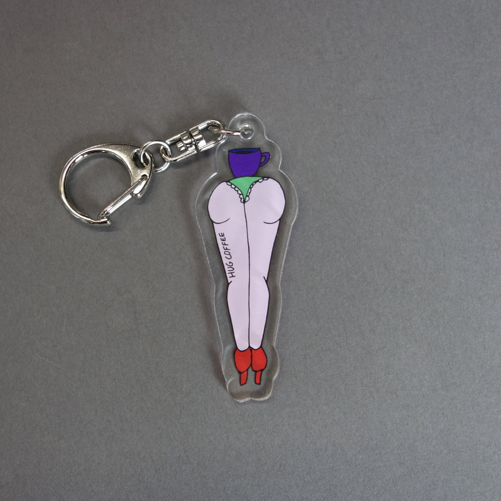 【おしり】 Design by MIDORI　アクリルキーホルダー