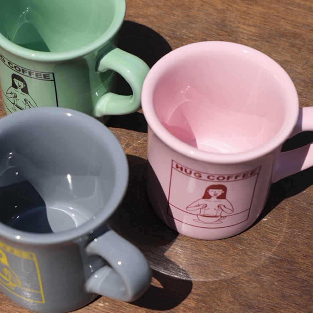 オリジナルマグカップ「おっぱい」グリーン