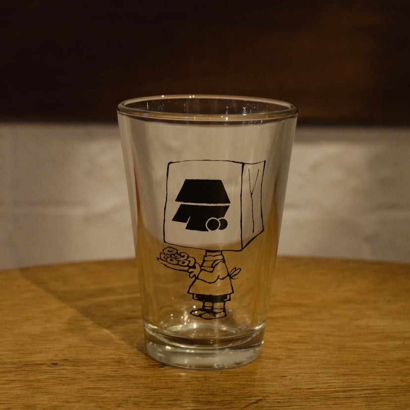 【耐熱】ベーグル君グラス Design by sketChboOok3