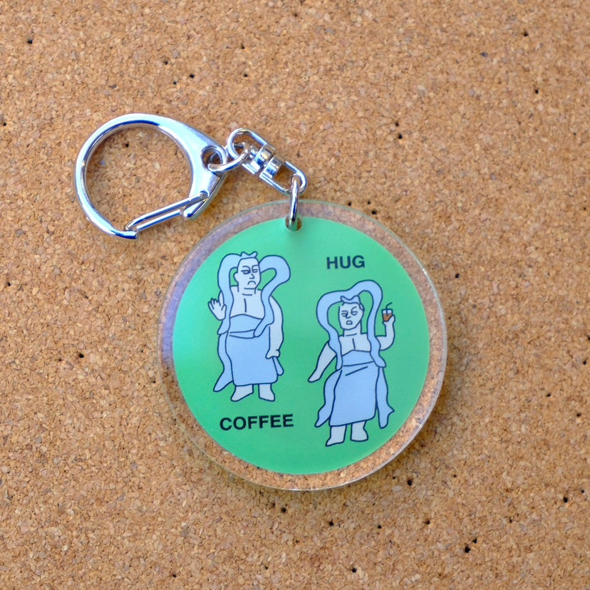 【風神・雷神】博物館店モチーフ Design by POP COPY　アクリルキーホルダー