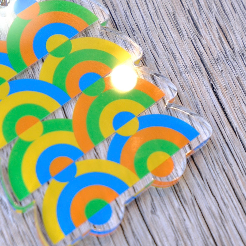 【こども館周年限定デザイン】 Design by 松本健一　アクリルキーホルダー