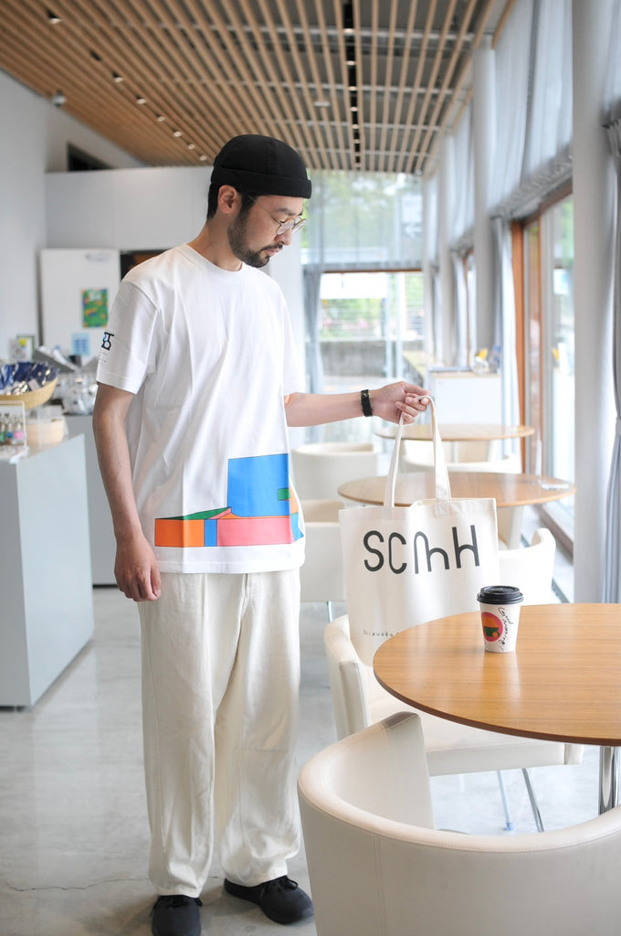 [静岡市歴史博物館グッズ]Tシャツ"博物館モチーフ"