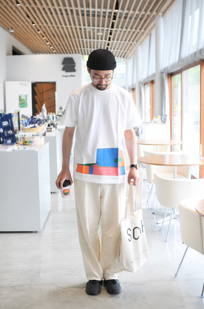 [静岡市歴史博物館グッズ]Tシャツ"博物館モチーフ"