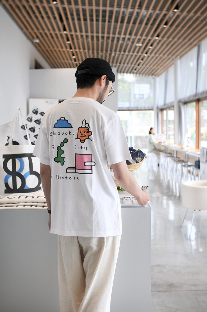 [静岡市歴史博物館グッズ]Tシャツ"静岡モチーフ"