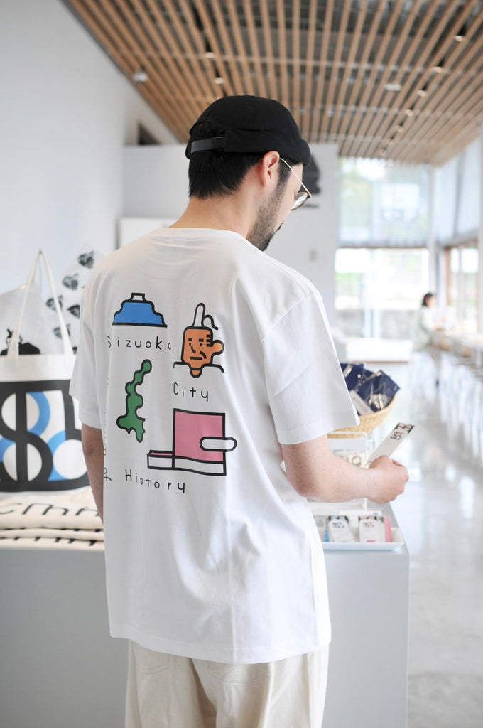 [静岡市歴史博物館グッズ]Tシャツ"静岡モチーフ"