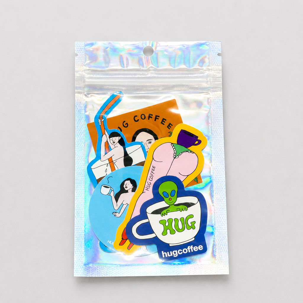 [ステッカーセット]HUG POCKET STICKERS