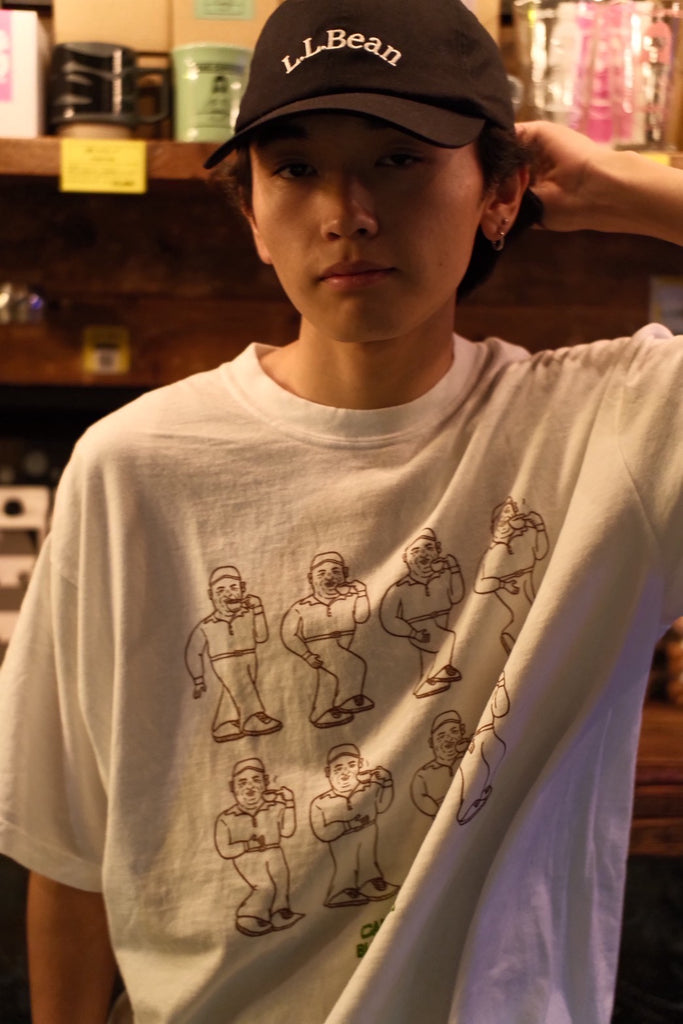 【10.1 国際コーヒーの日リリース】"DANCING OLMAN" T-Shirtt（artwork by NONCHELEEE）