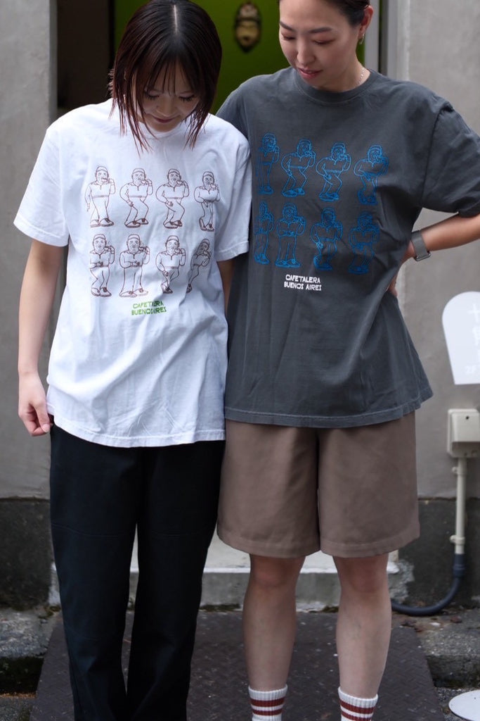 【10.1 国際コーヒーの日リリース】"DANCING OLMAN" T-Shirtt（artwork by NONCHELEEE）