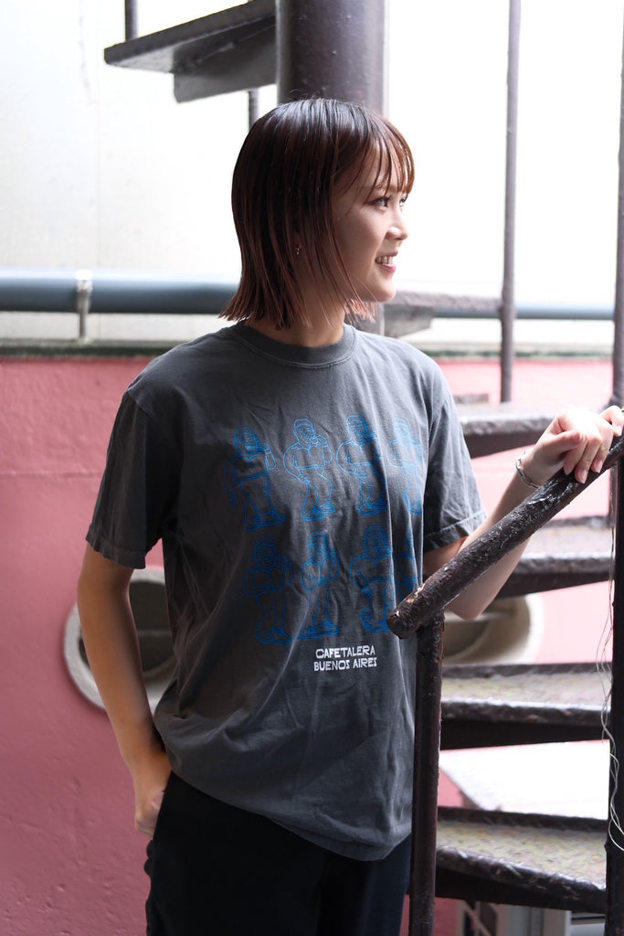 【10.1 国際コーヒーの日リリース】"DANCING OLMAN" T-Shirtt（artwork by NONCHELEEE）