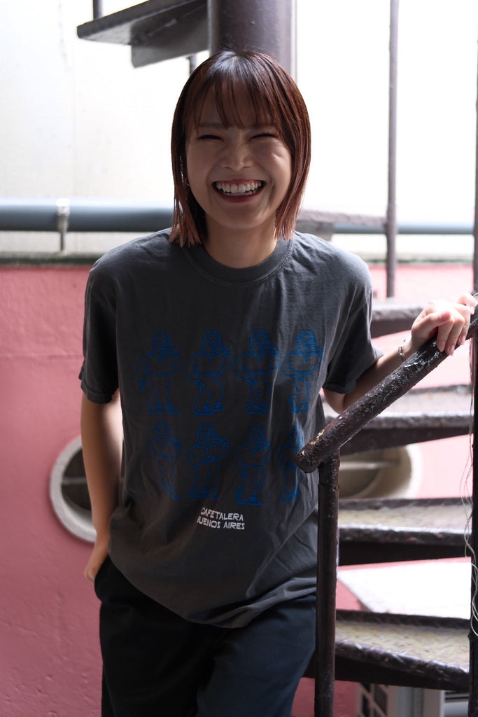 【10.1 国際コーヒーの日リリース】"DANCING OLMAN" T-Shirtt（artwork by NONCHELEEE）