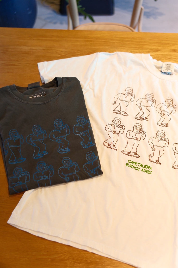 【10.1 国際コーヒーの日リリース】"DANCING OLMAN" T-Shirtt（artwork by NONCHELEEE）