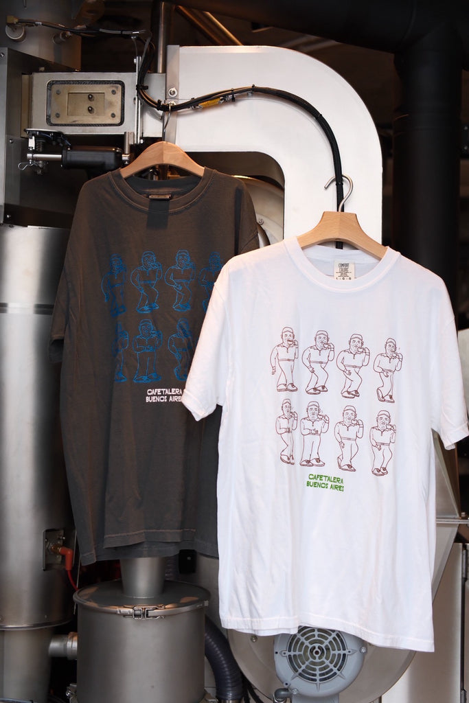 【10.1 国際コーヒーの日リリース】"DANCING OLMAN" T-Shirtt（artwork by NONCHELEEE）