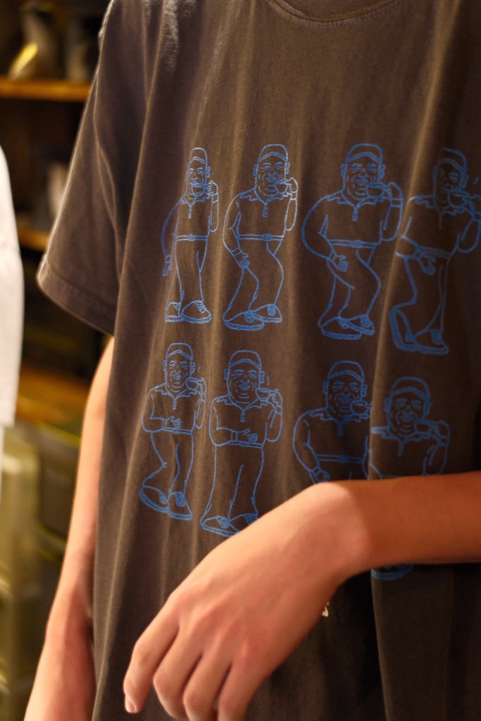 【10.1 国際コーヒーの日リリース】"DANCING OLMAN" T-Shirtt（artwork by NONCHELEEE）