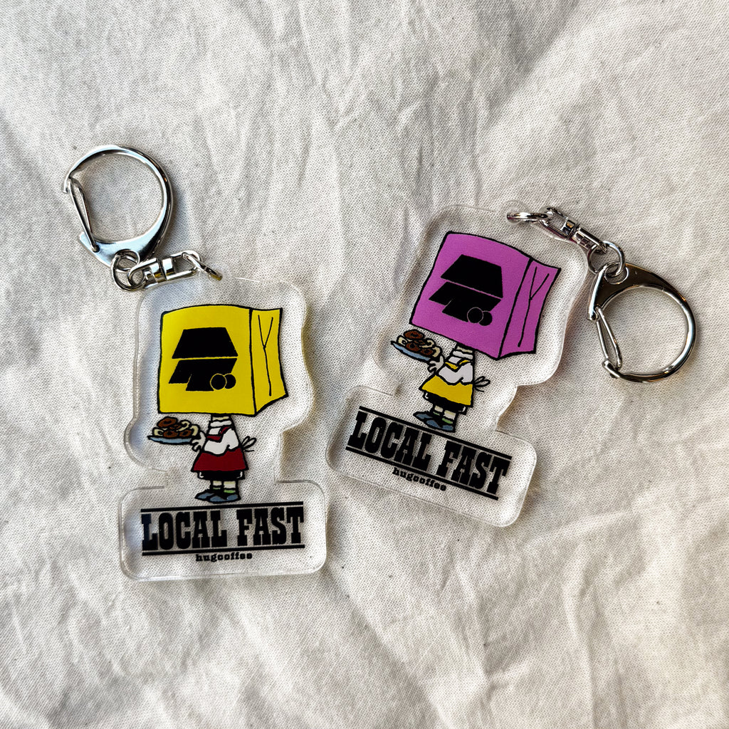 sketChboOok3 ベーグルくん　アクリルキーホルダー