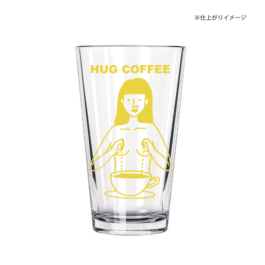 【9月上旬入荷】おっぱいガールグラス ( イエロー ) by MIDORI KOMATSU