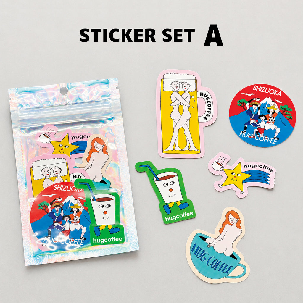 [ステッカーセット]HUG POCKET STICKERS