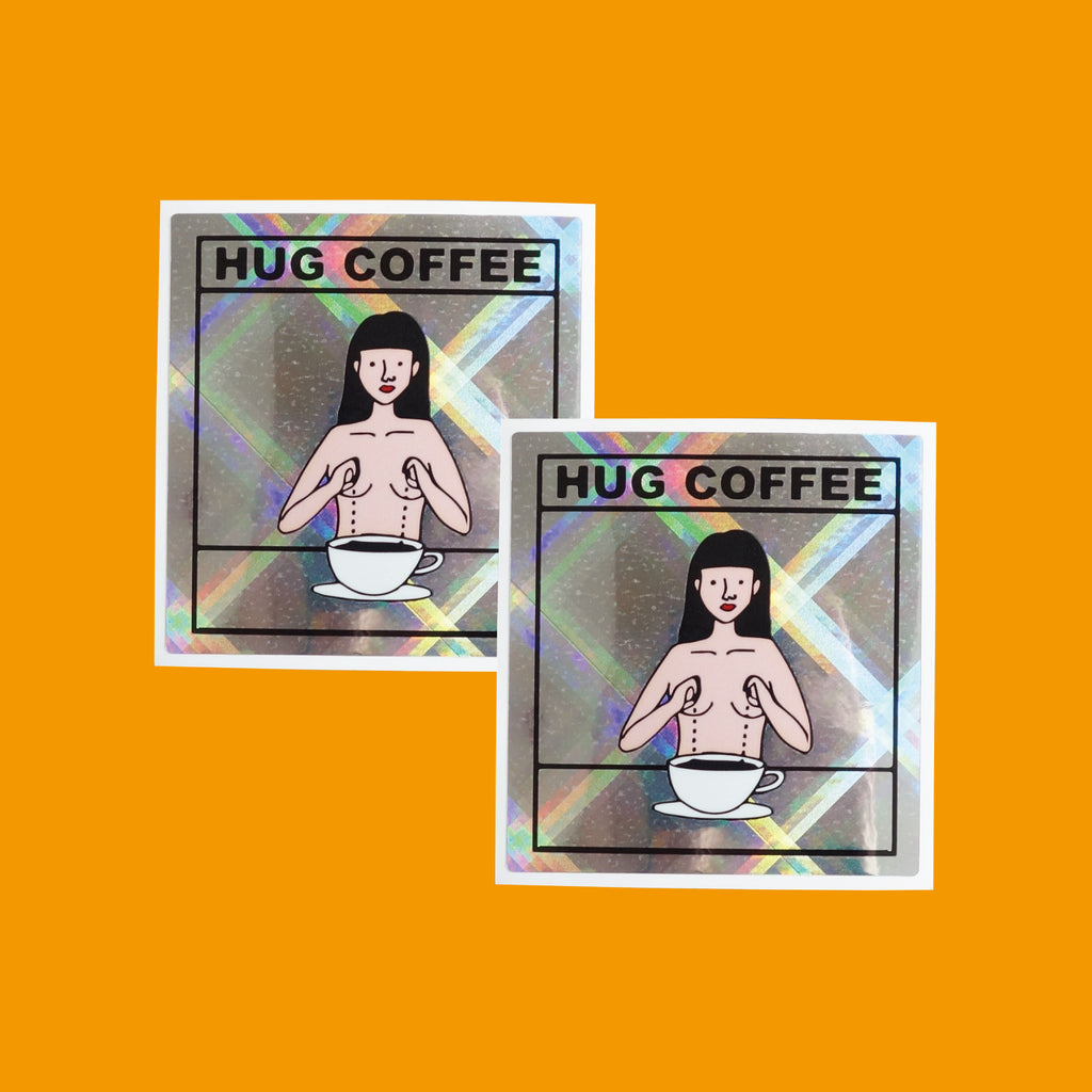 "Boobie Double Pack" Sticker set 〖Design by Midori Komatsu〗