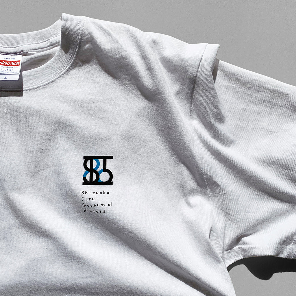 [静岡市歴史博物館グッズ]Tシャツ"博物館モチーフ"